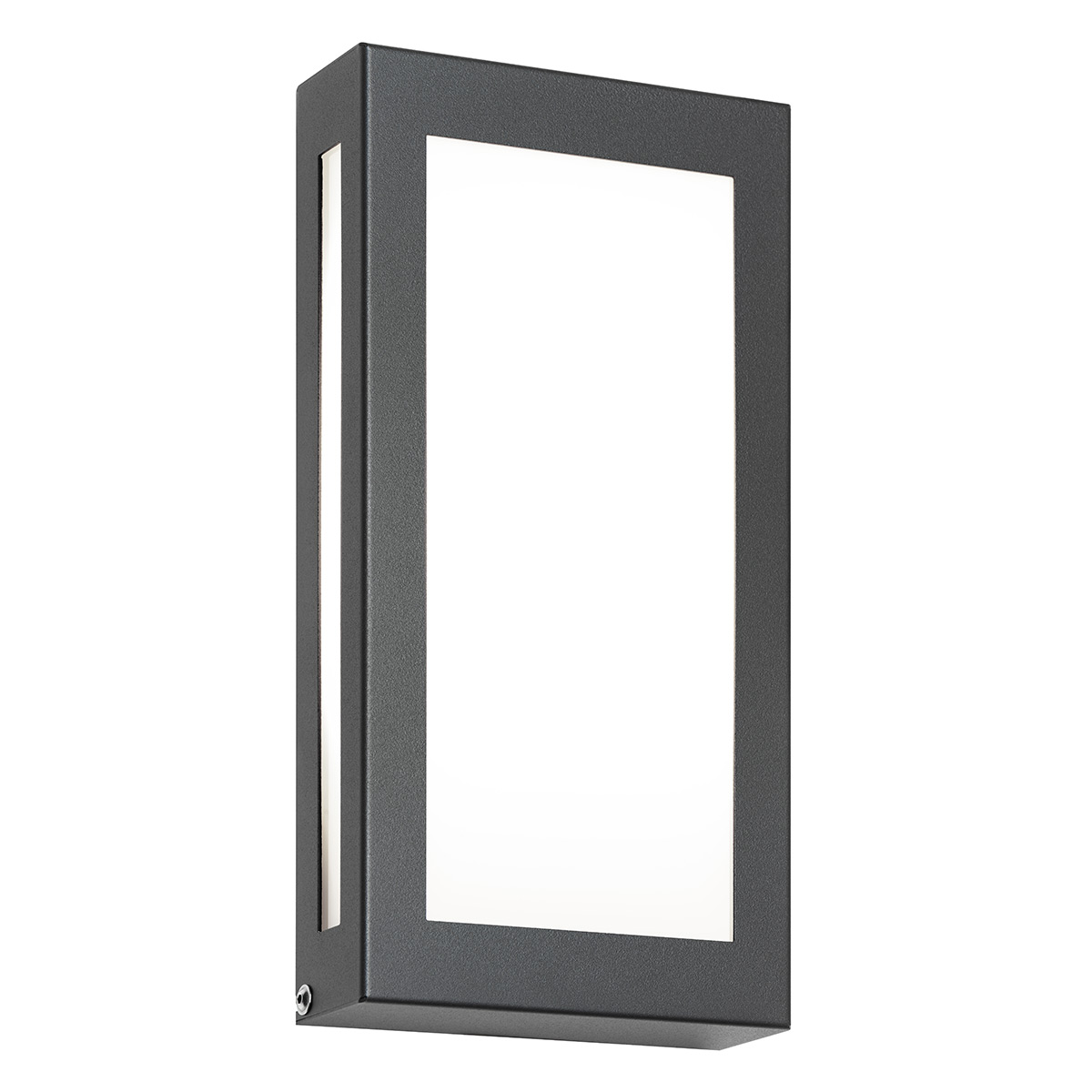 CMD Leuchten 118/119 LED Wandleuchte, anthrazit, mit Bewegungsmelder