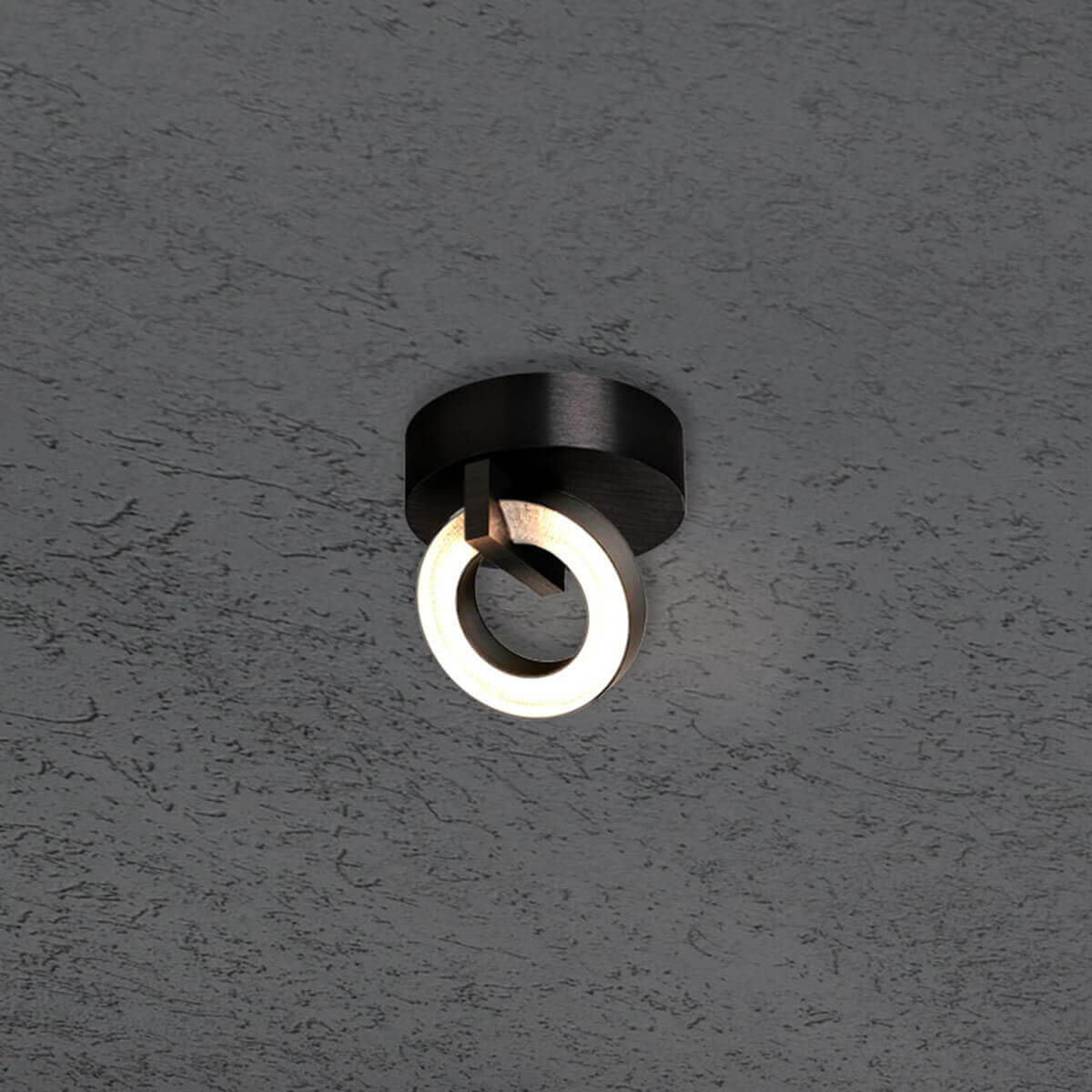 schwarz / anthrazit eloxal