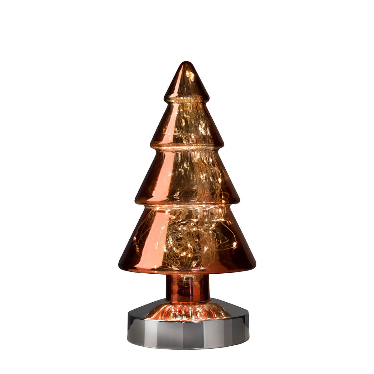Sompex Winterlight LED Dekoleuchte, Höhe: 26 cm, rot (eingeschaltet)