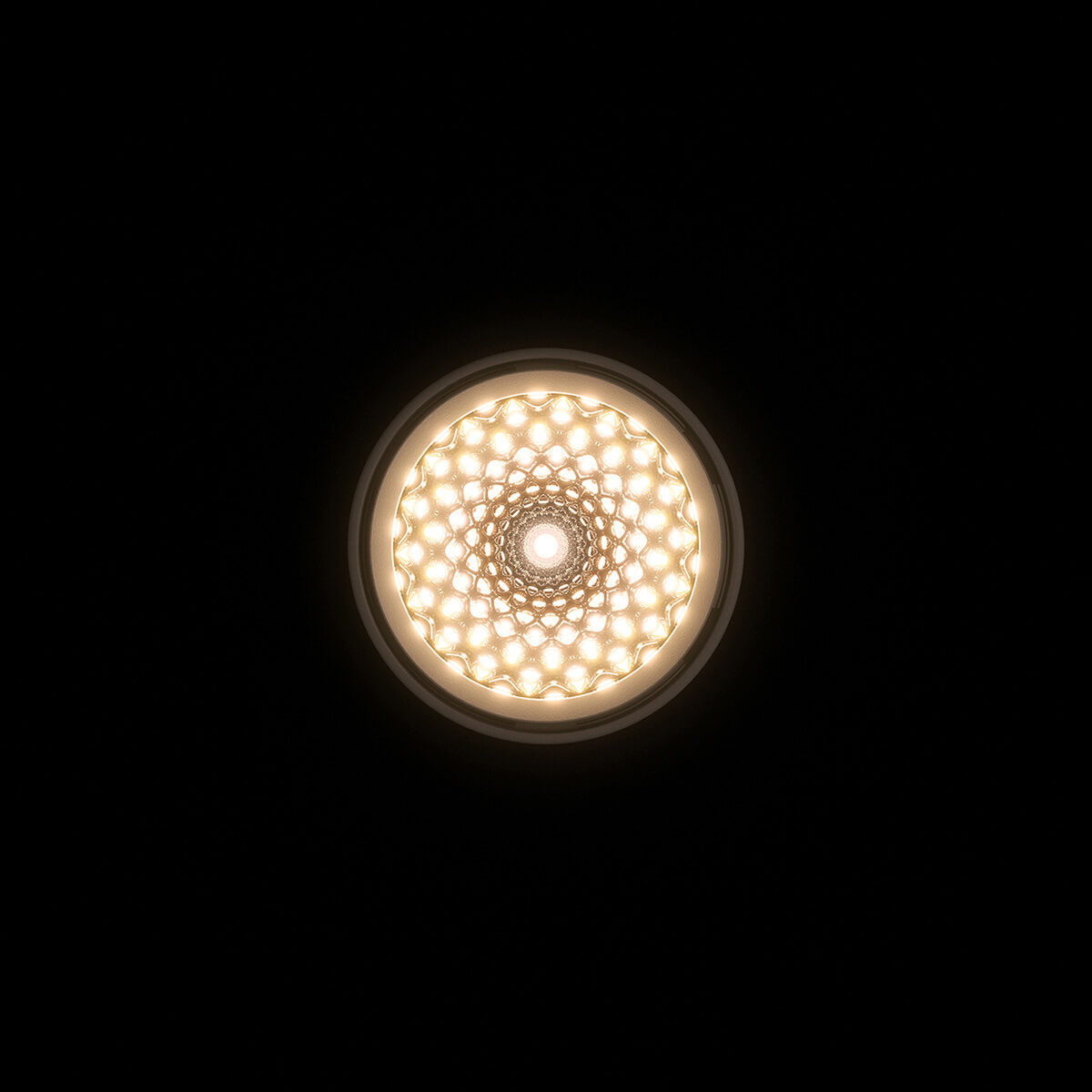 Sigor Nivo LED Einbau-Pendelleuchte, mattweiß, Dim-to-Warm