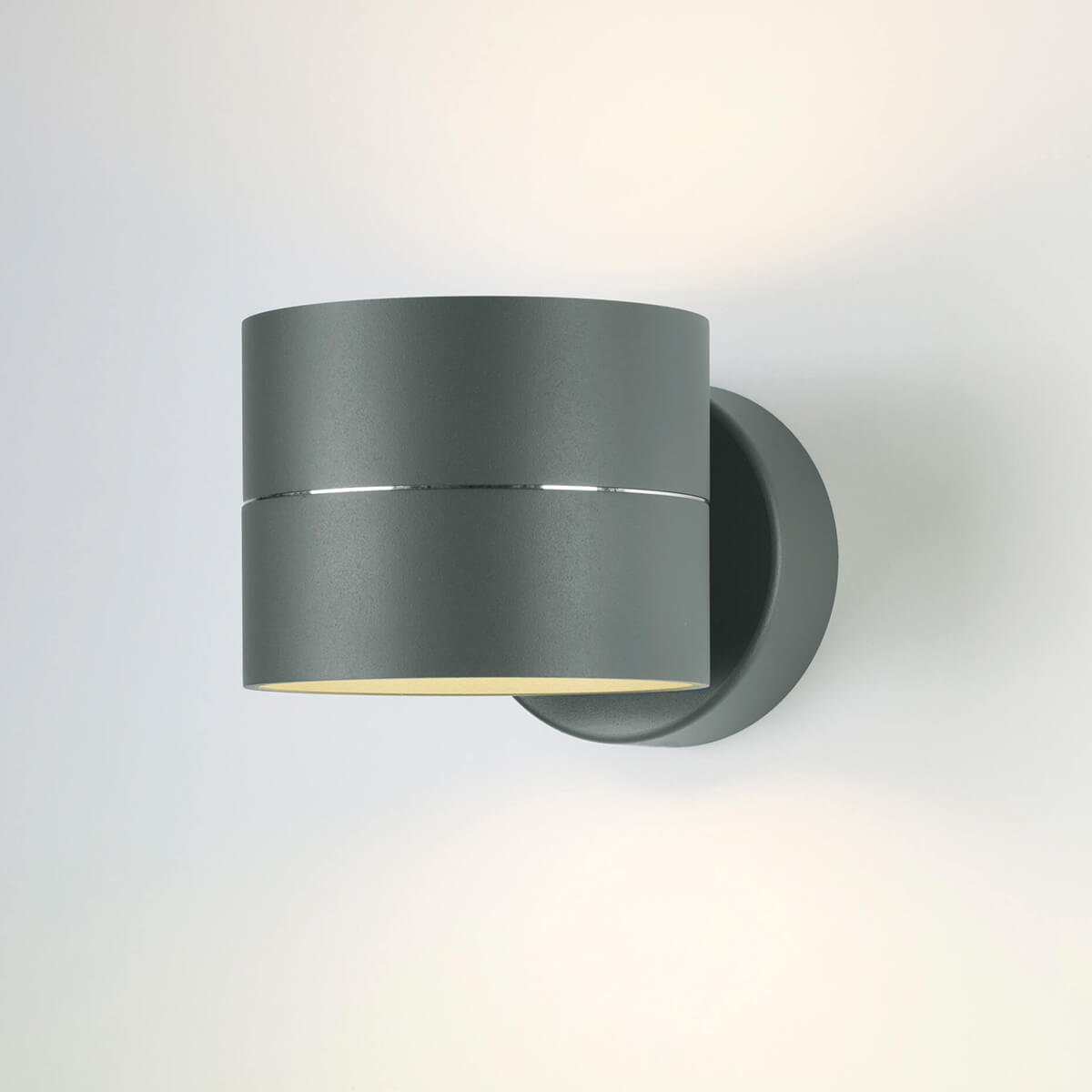 Oligo Tudor LED Wandleuchte, Tunable White, grau matt