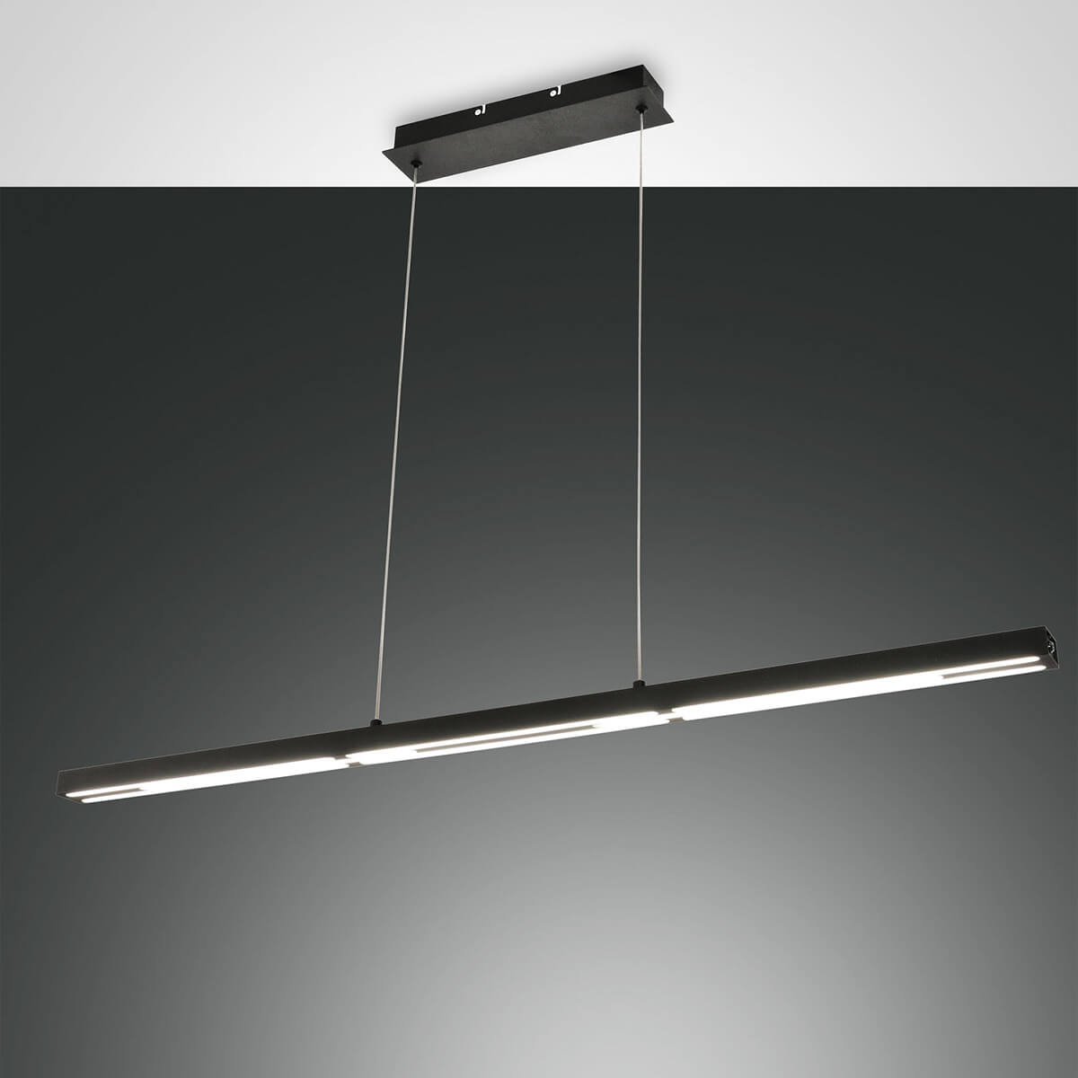 Fabas Luce Ling LED Pendelleuchte, schwarz