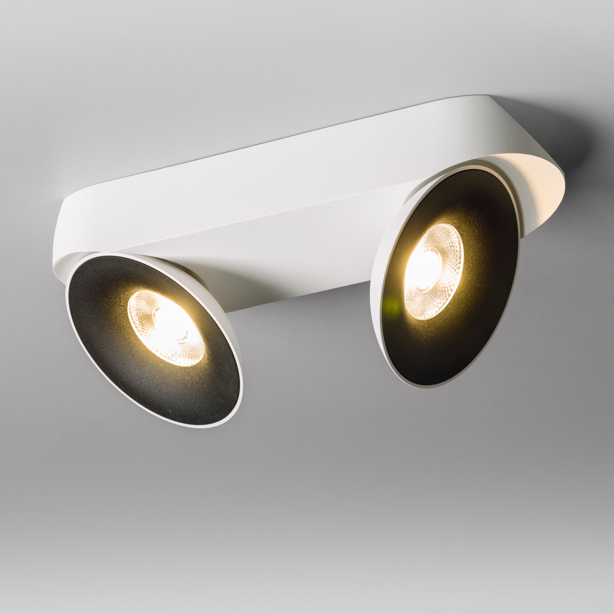 LupiaLicht Saturn 2 LED Deckenstrahler, weiß