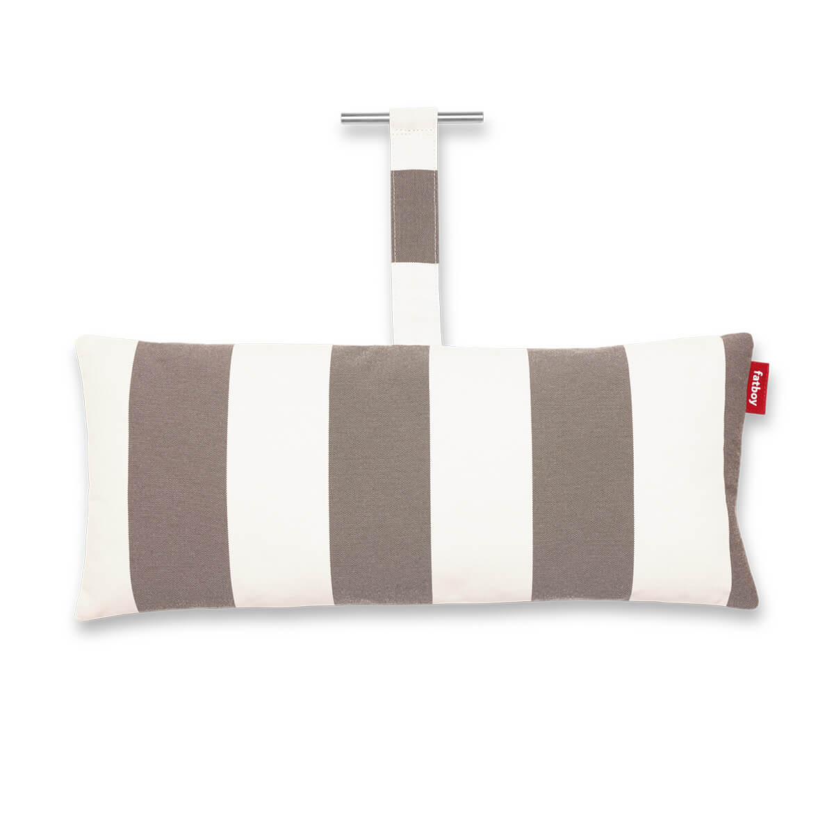 Fatboy Headdemock Superb Pillow Kissen, Stripe Cacao (braun-weiß)