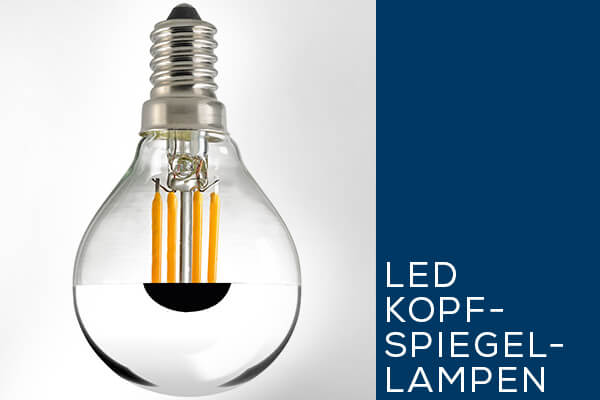 Kategoriebanner Leuchtmittel LED Kopfspiegellampen Kategoriebanner Leuchtmittel LED Kopfspiegellampen