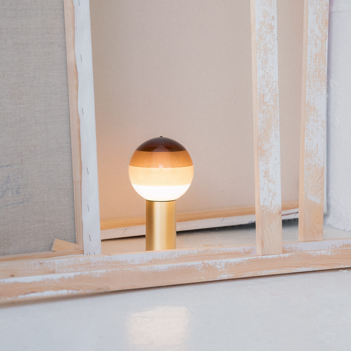 Marset Dipping Light Portable LED Akkuleuchte, Schirm: schokolade