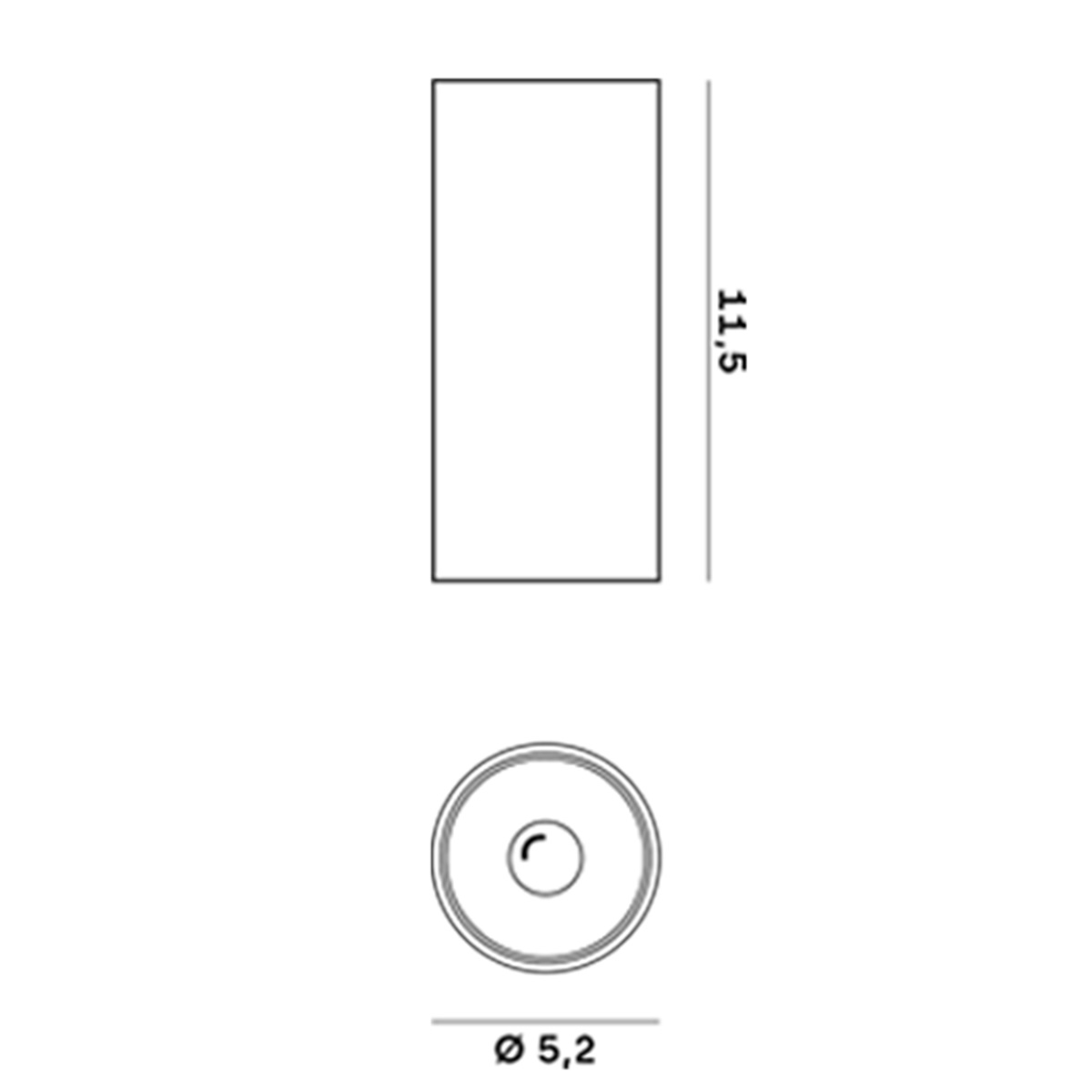 Bond H1 LED Deckenleuchte