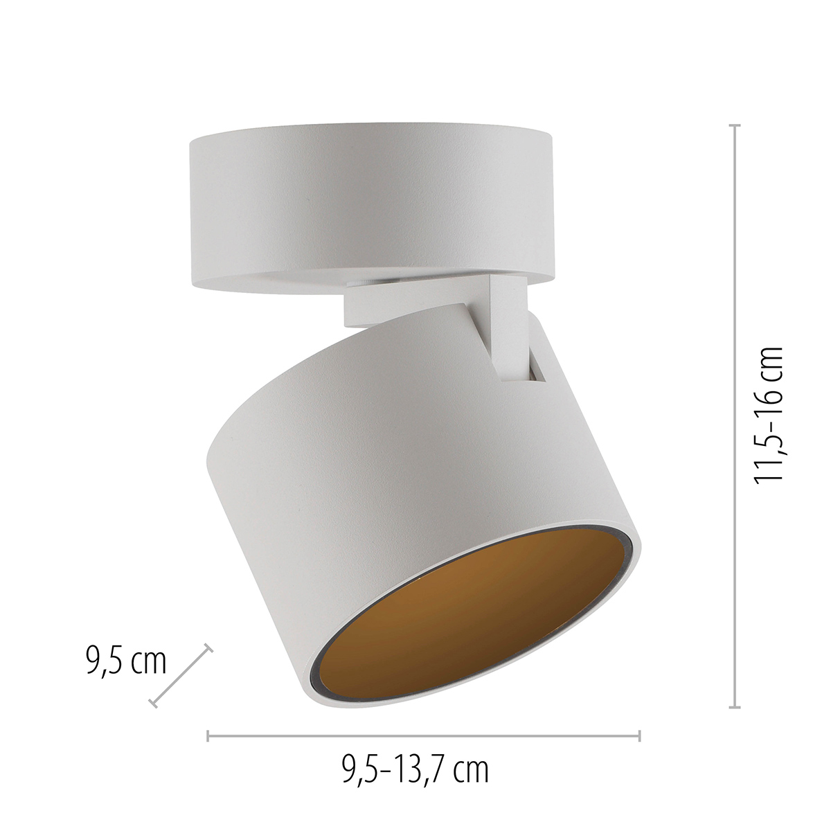 PURE Cup LED Deckenleuchte