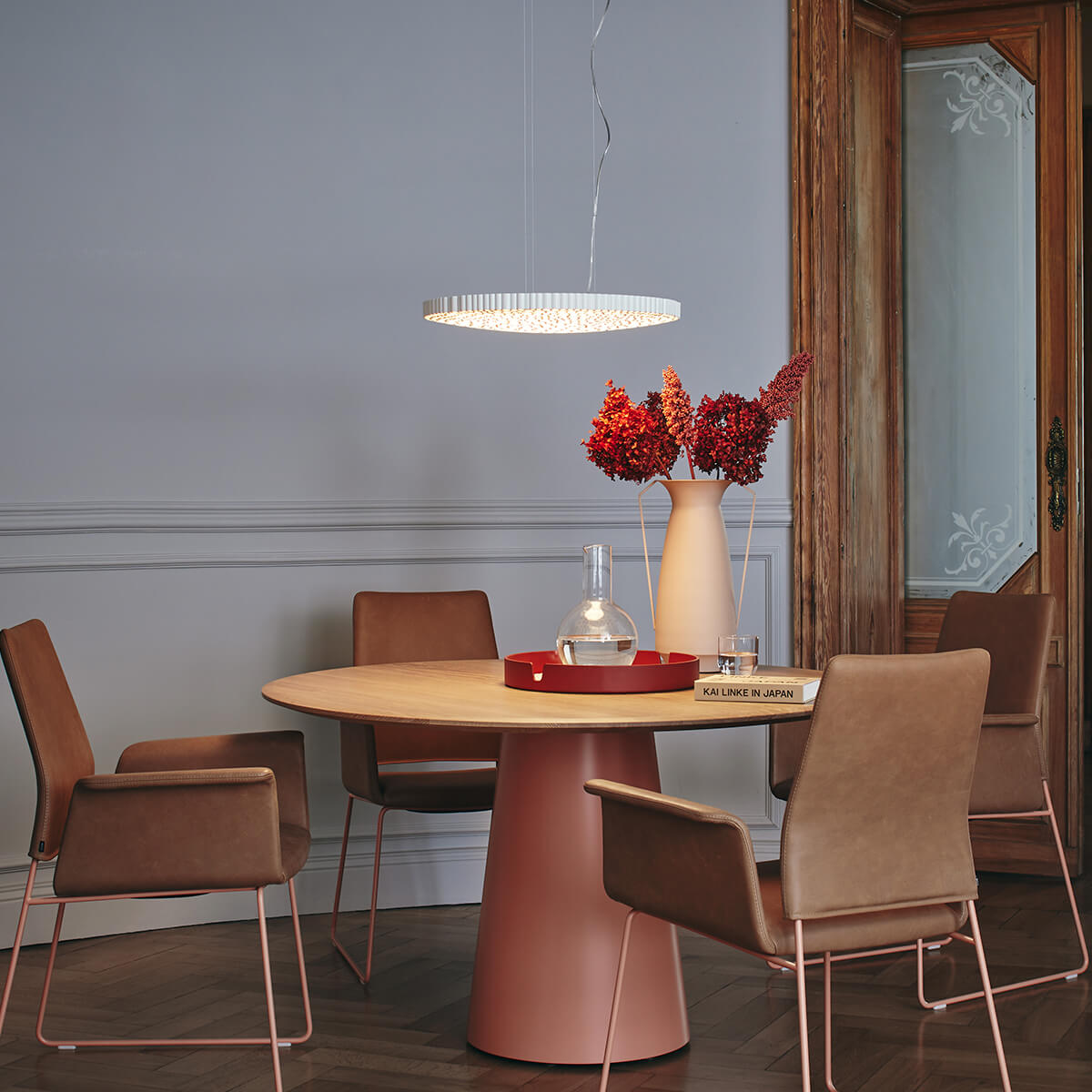 Artemide Design Calipso LED Sospensione, weiß