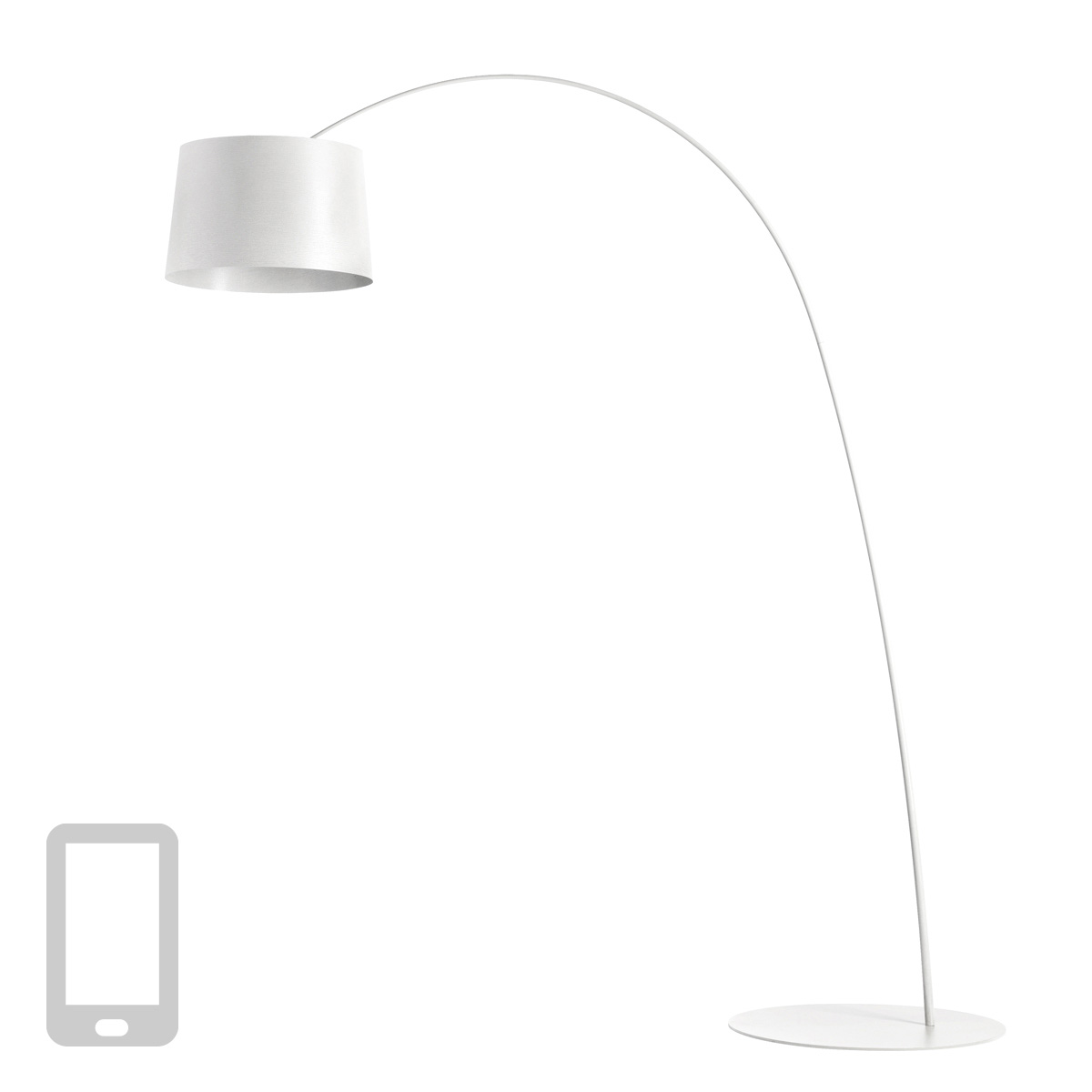 Foscarini Twiggy MyLight LED Terra, bianco (weiß)