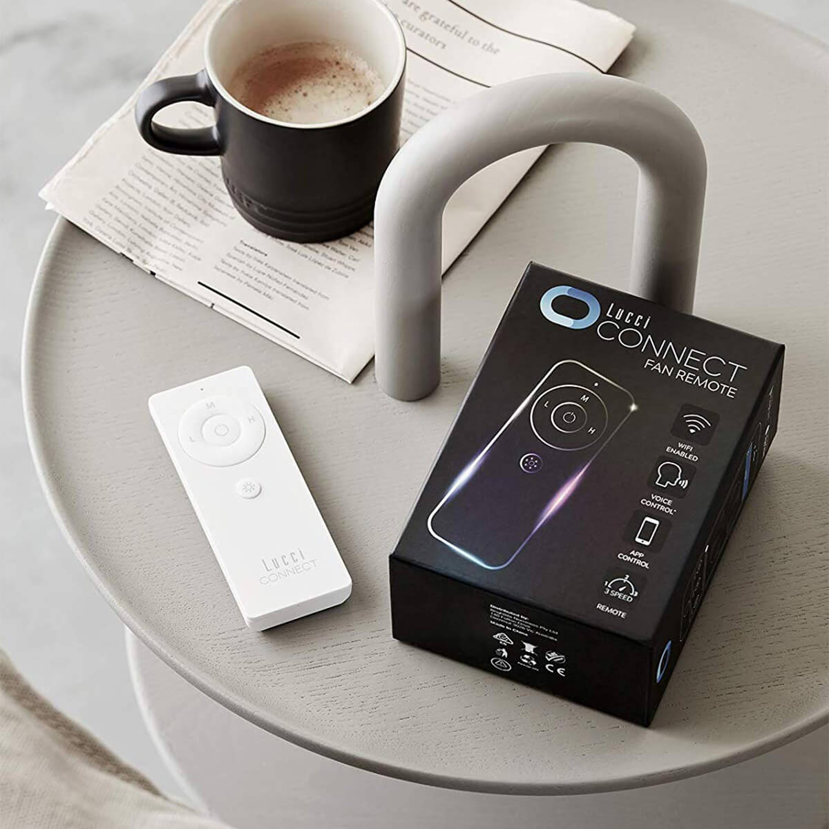 Lucci Connect WiFi/RF-Fernbedienung für AC Ventilatoren