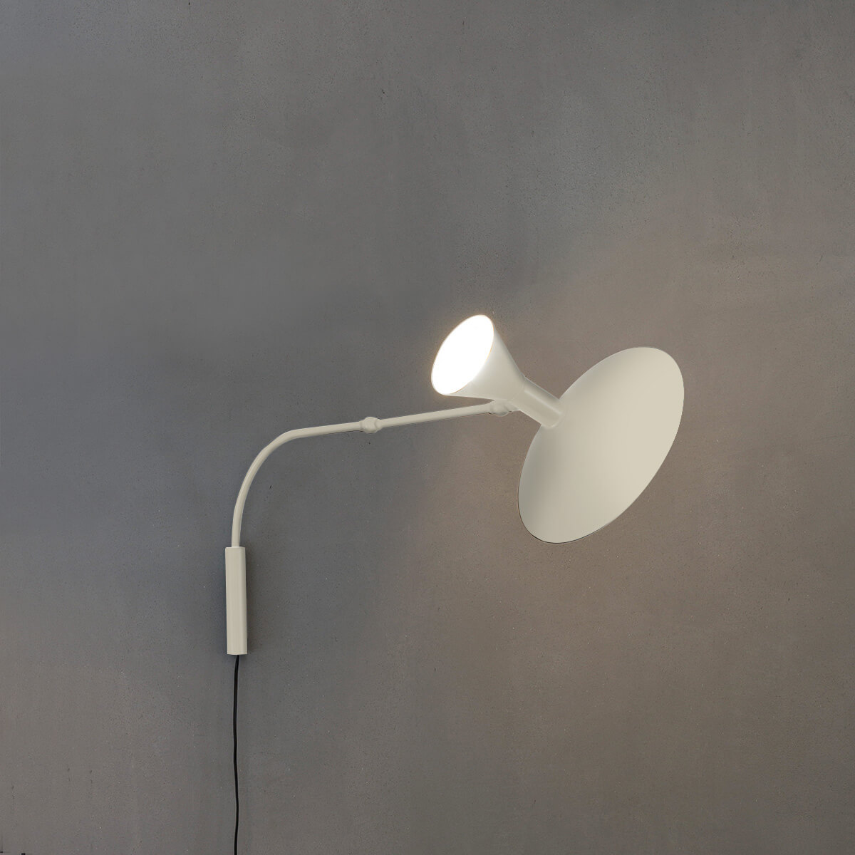 Nemo Mini Lampe de Marseille Parete, weiß matt