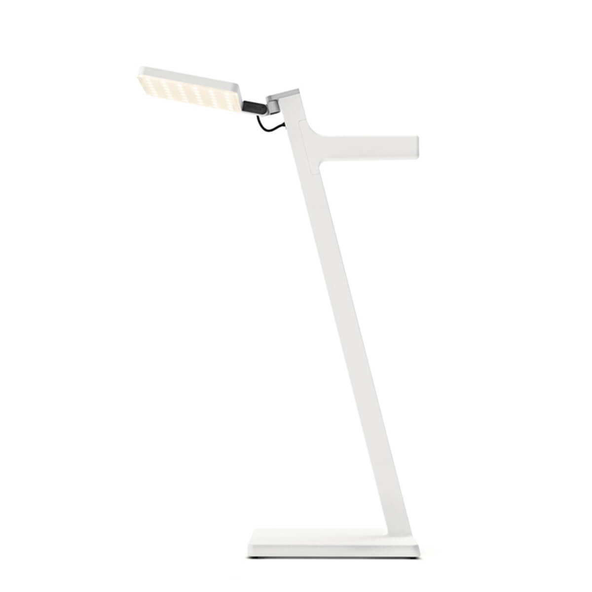 Nimbus Roxxane Leggera 52 CL LED Akkutischleuchte, mit Magnetic Dock, weiß matt