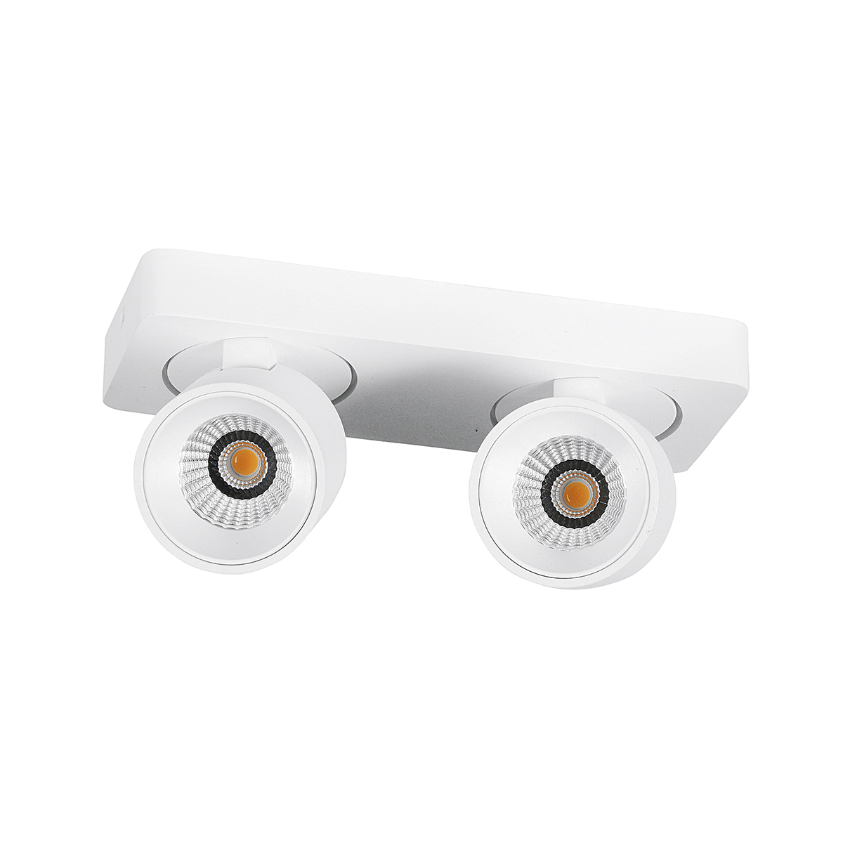 MyLight Landau LED Deckenstrahler, 2-flg., weiß Landau LED Deckenstrahler