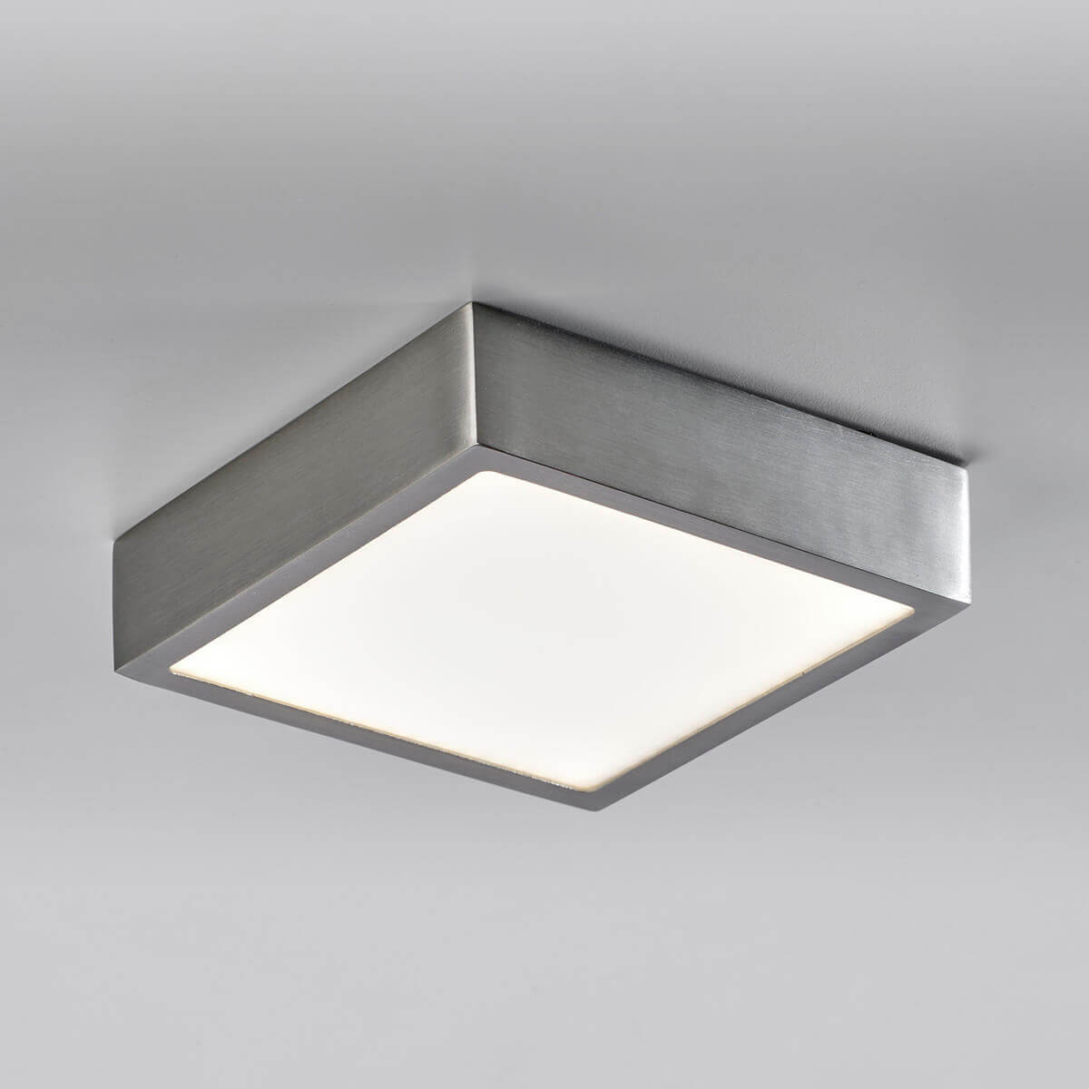 LupiaLicht Venox SD LED Deckenleuchte, Nickel matt