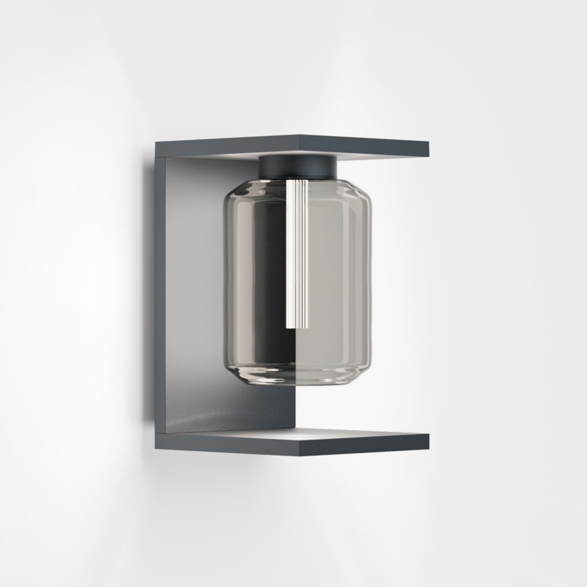 IP44.DE Dia LED Außenwandleuchte, anthracite (anthrazit)