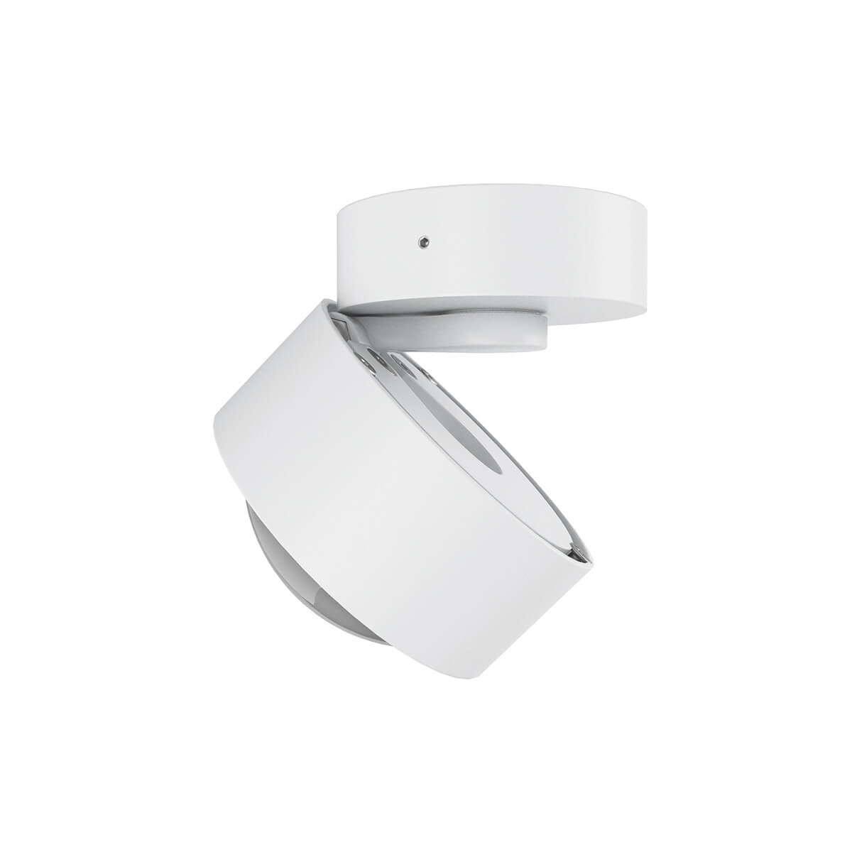 Top Light Puk Mini Move LED Deckenleuchte, Gehäuse, weiß matt (White Edition), mit Linse klar (nicht inbegriffen)