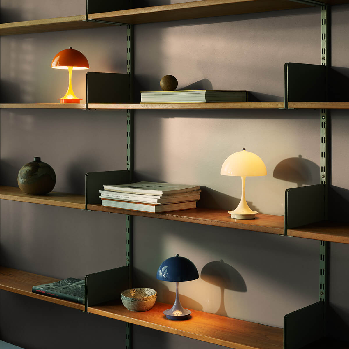 Louis Poulsen Panthella 160 Portable V3 LED Akkuleuchte, verschiedene Ausführungen – Design by Verner Panton