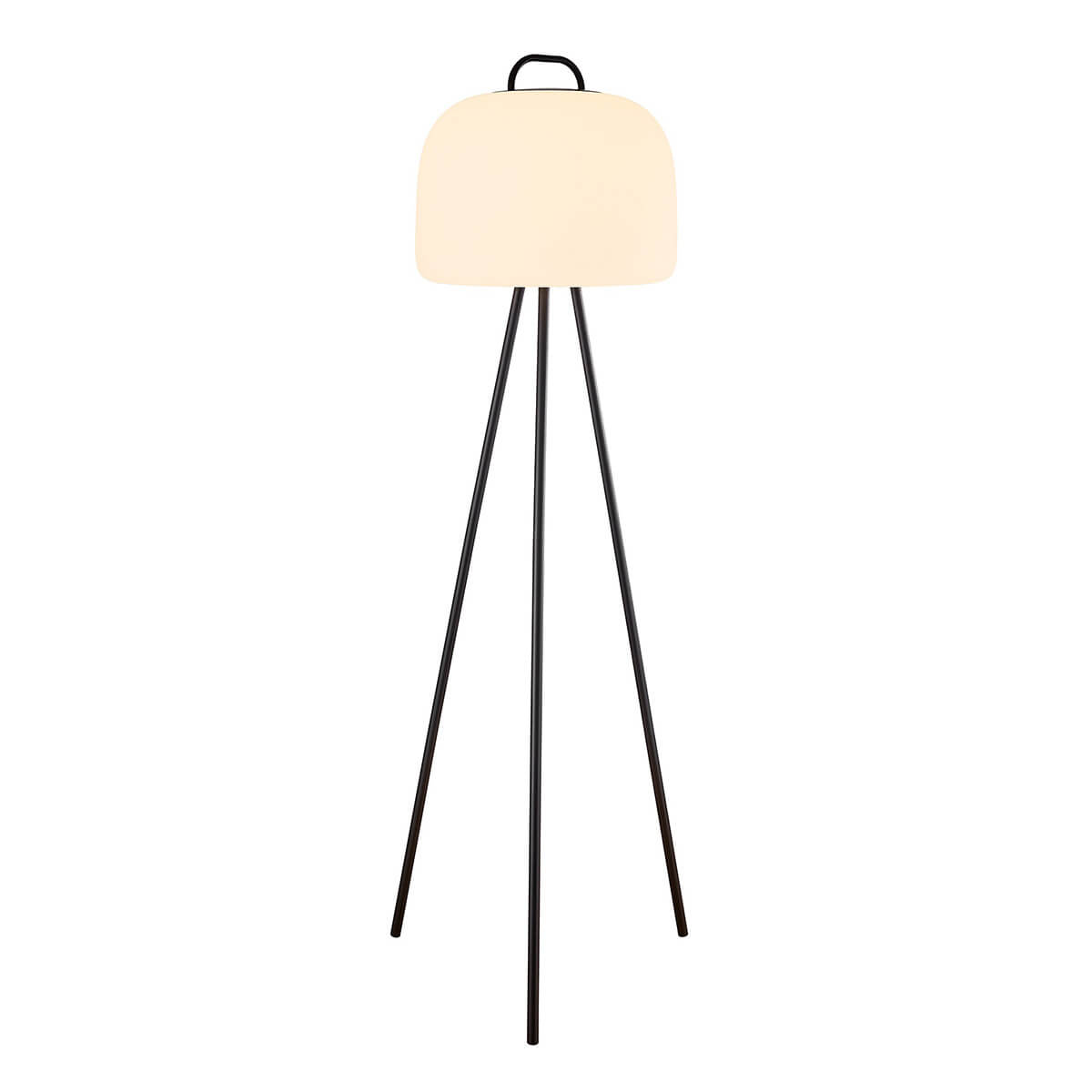 Nordlux Kettle To-Go 36 Akkutisch- / Pendelleuchte, schwarz, mit Kettle To-Go Tripod 110 Dreibein, schwarz (nicht inbegriffen)