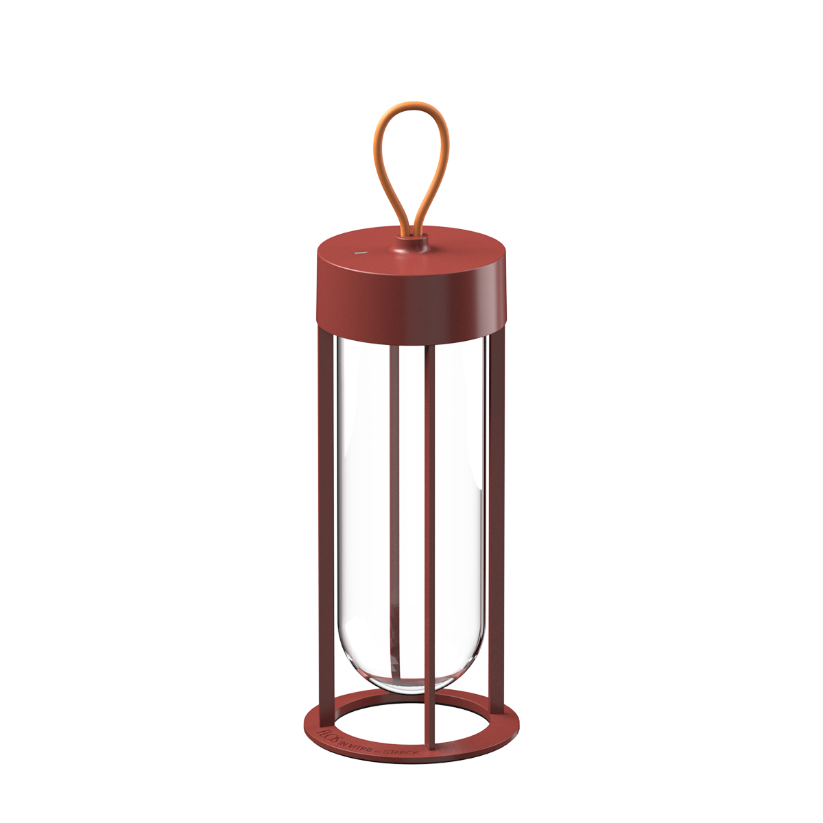 Flos In Vitro Unplugged LED Akkuleuchte, 2700 K, terrakotta