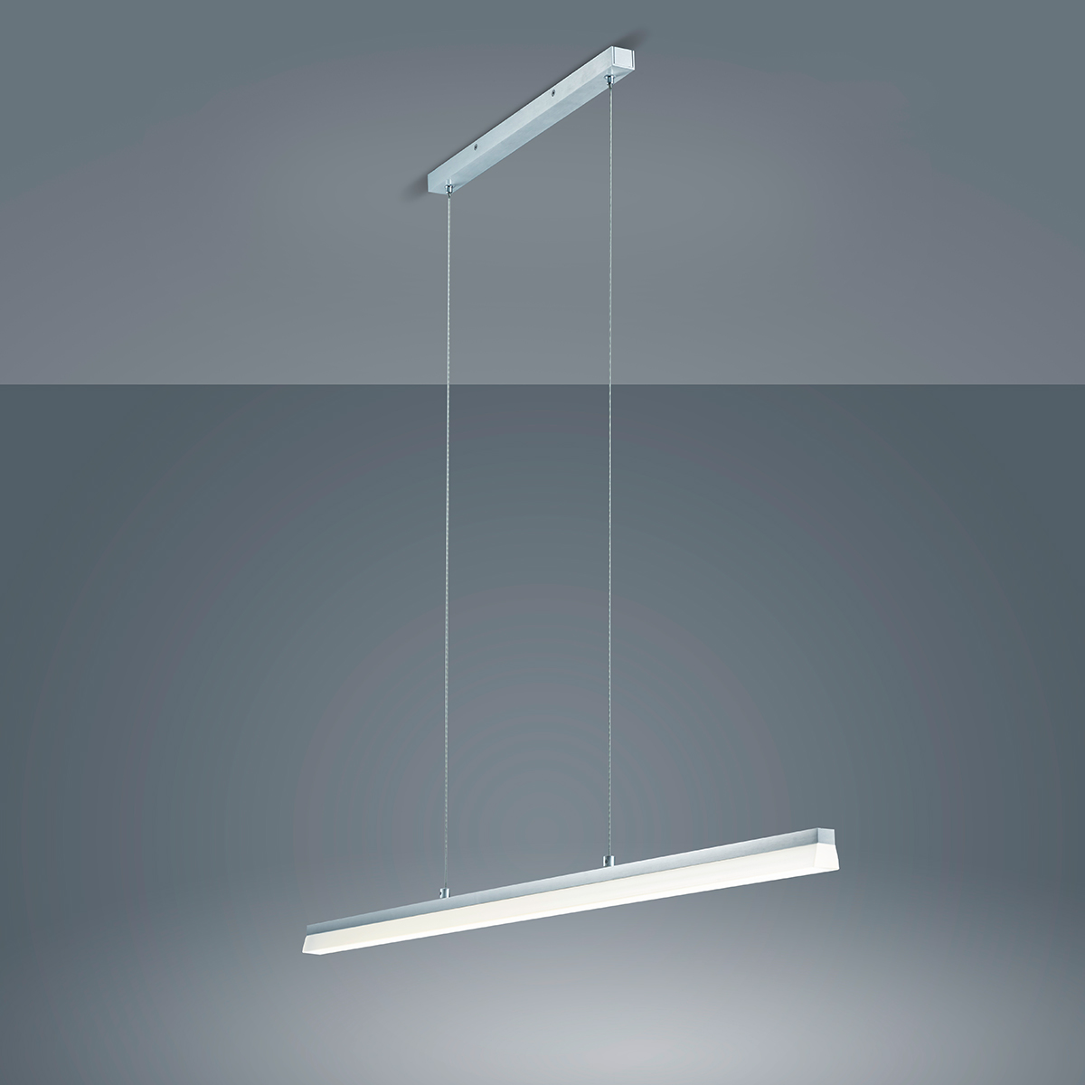 Moya Pendelleuchte, Aluminium matt