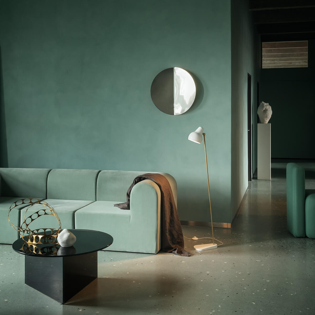 Louis Poulsen VL38 LED Stehleuchte, weiß