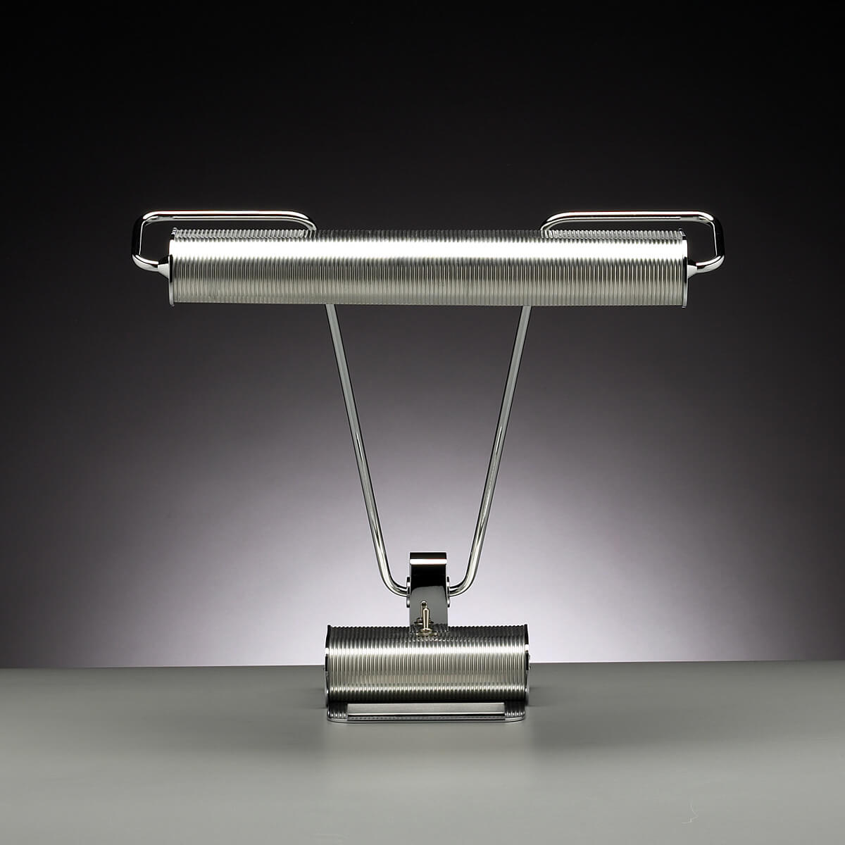 Tecnolumen Art Déco AD 34 Schreibtischleuchte, Metall verchromt / Aluminium matt Art Déco AD 34 Schreibtischleuchte