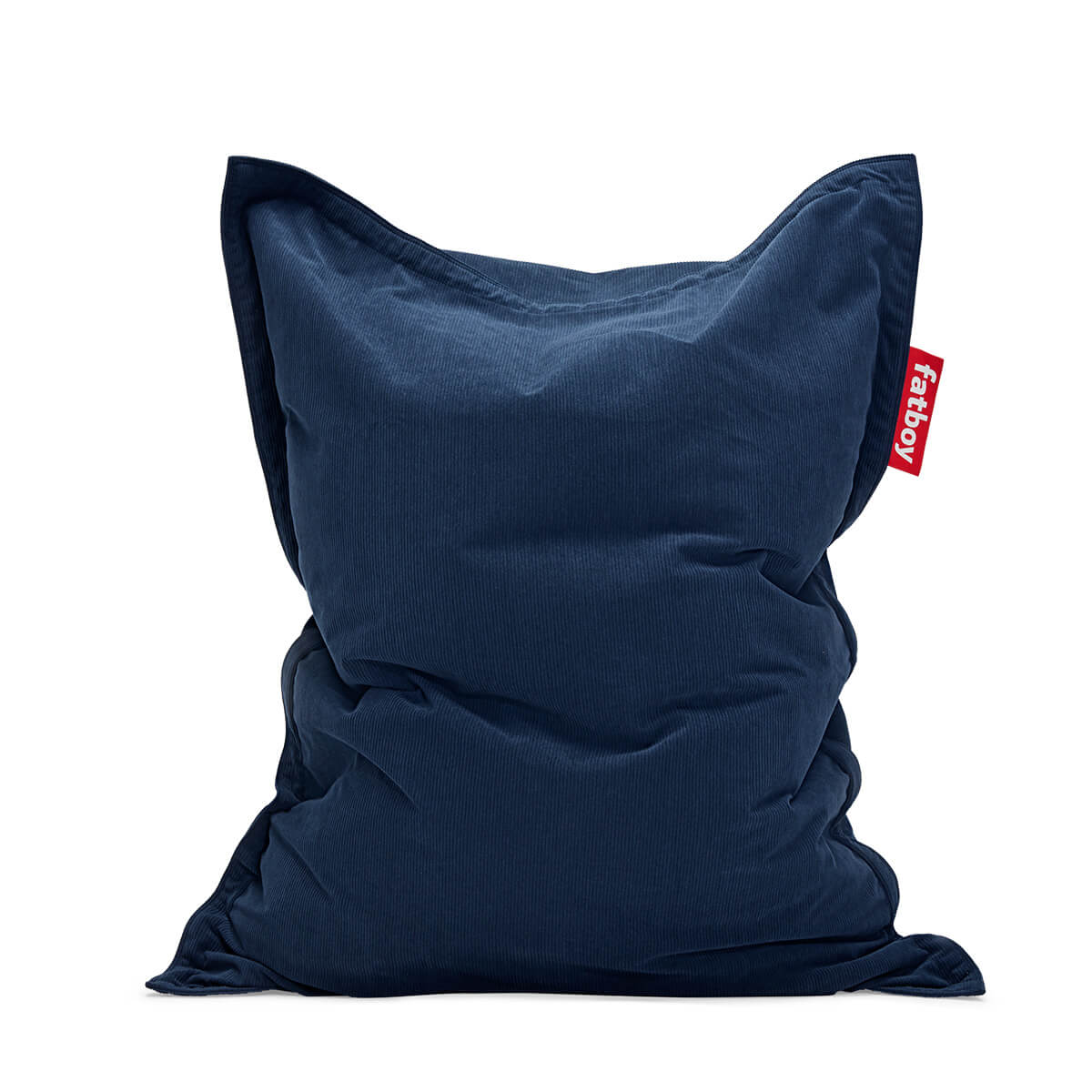 Fatboy Recycled Original Slim Cord Sitzsack, Deep blue (dunkelblau)