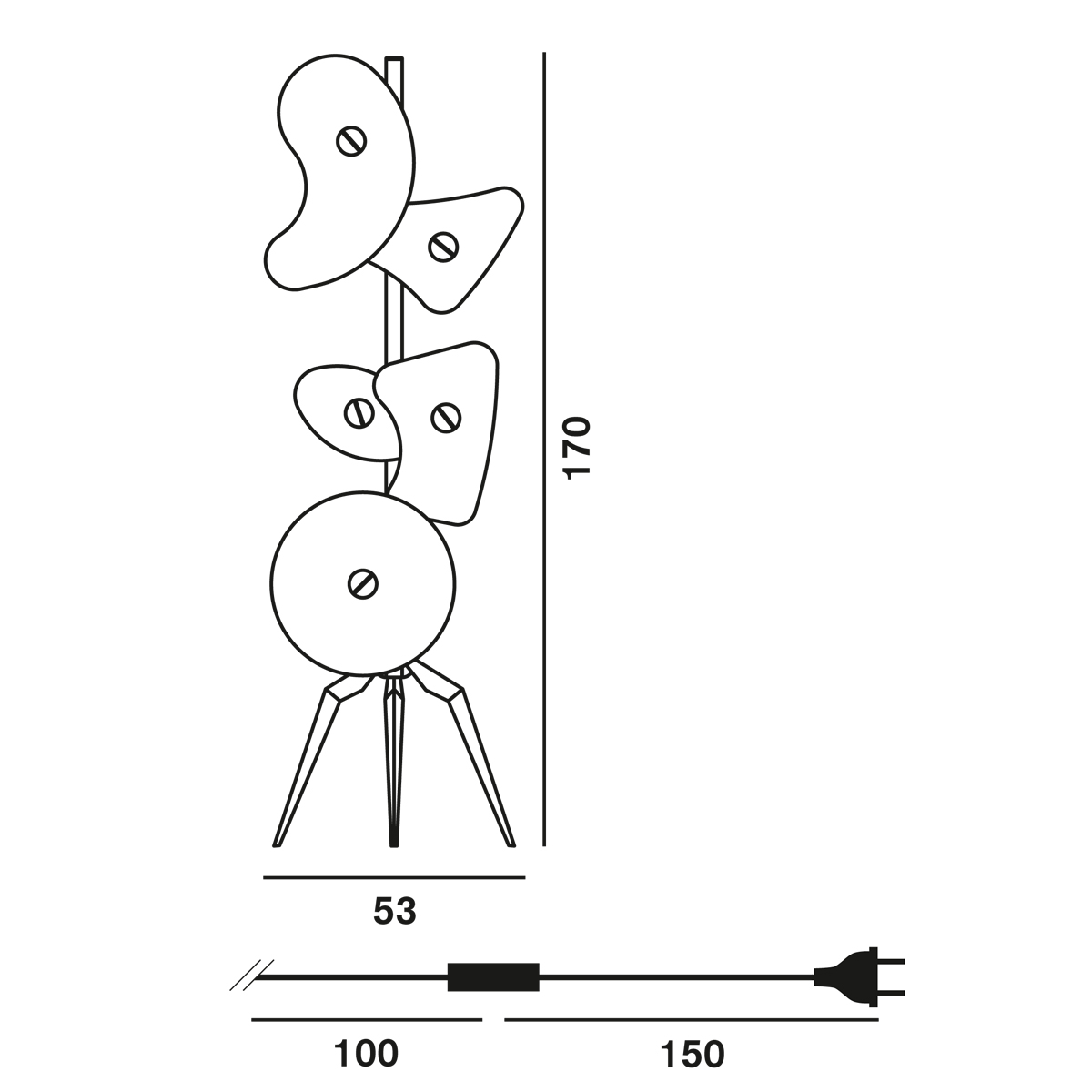 Foscarini Orbital Terra