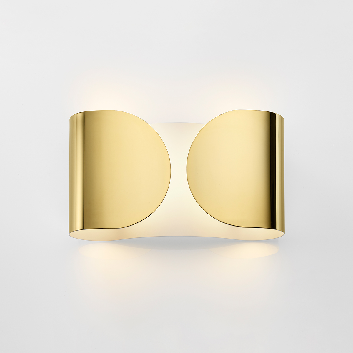 Flos Foglio Wandleuchte, Gold 22 Karat (©Piero Fasanotto)