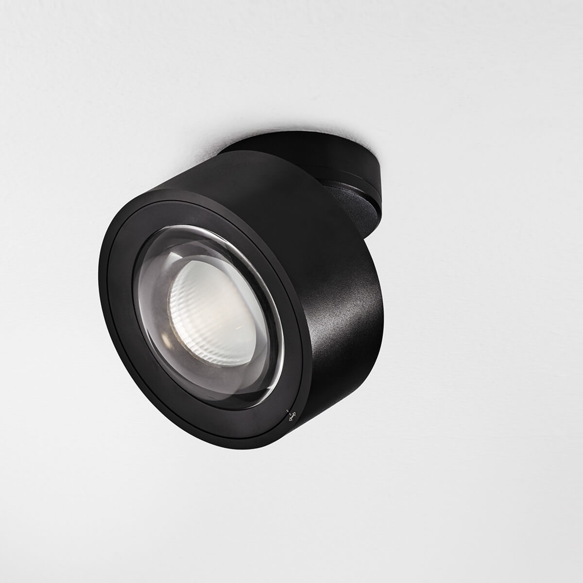 Egger Licht DLS Lighting Clippo Optic LED Wand- / Deckenstrahler, schwarz