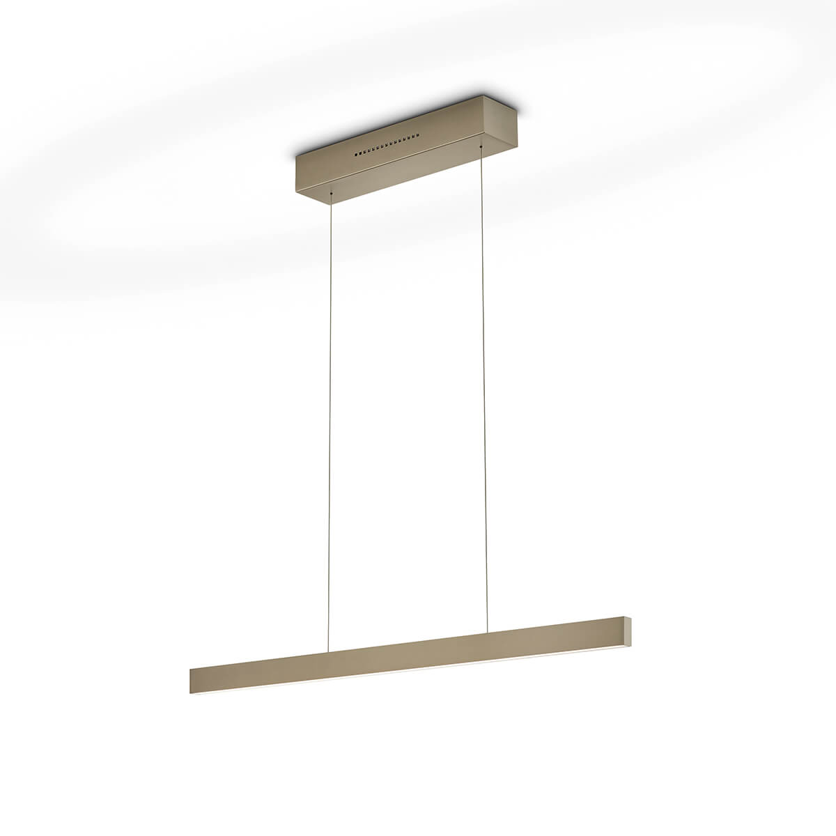 Knapstein Linda-72 LED Pendelleuchte, Effekt Bronze
