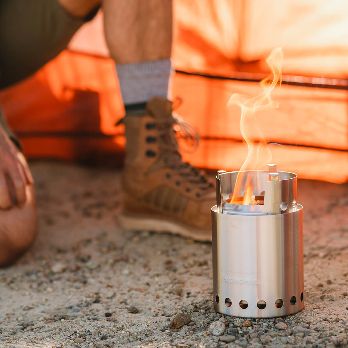 Solo Stove Titan Campingkocher, Edelstahl