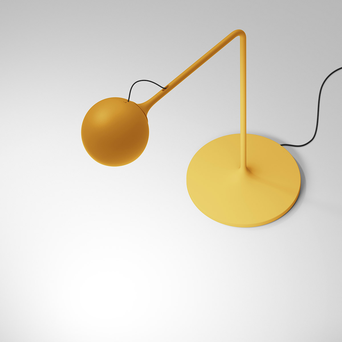 Artemide Ixa LED Tavolo, gelb