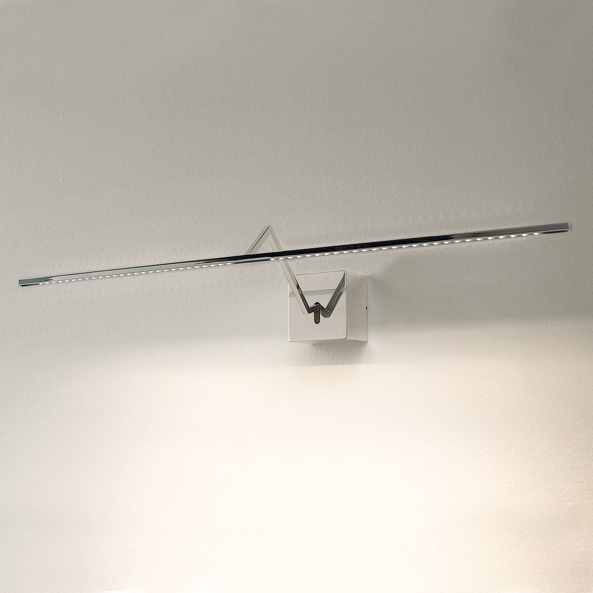 Icone Zeta LED Bilderleuchte, Länge: 50 cm, Chrom