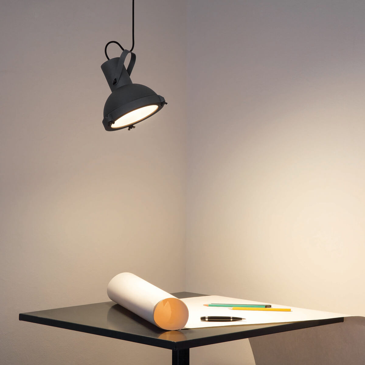 Nemo Projecteur 165 Sospensione, nachtblau