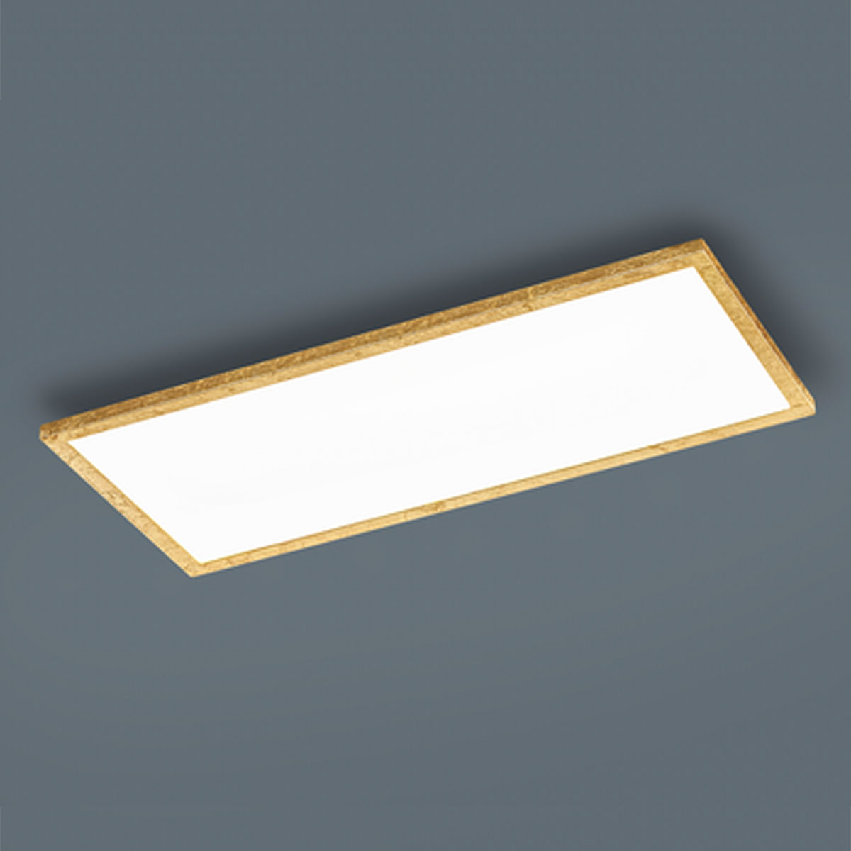 Helestra Rack LED Deckenleuchte, 61 x 26 cm, Blattgold