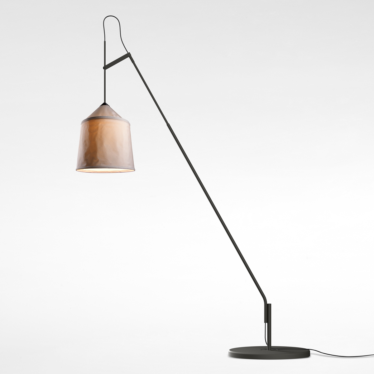 Marset Jaima P307+54 IP65 LED Stehleuchte, mit Sockel, Schirm: beige Jaima P307+54 IP65 LED Stehleuchte, mit Sockel