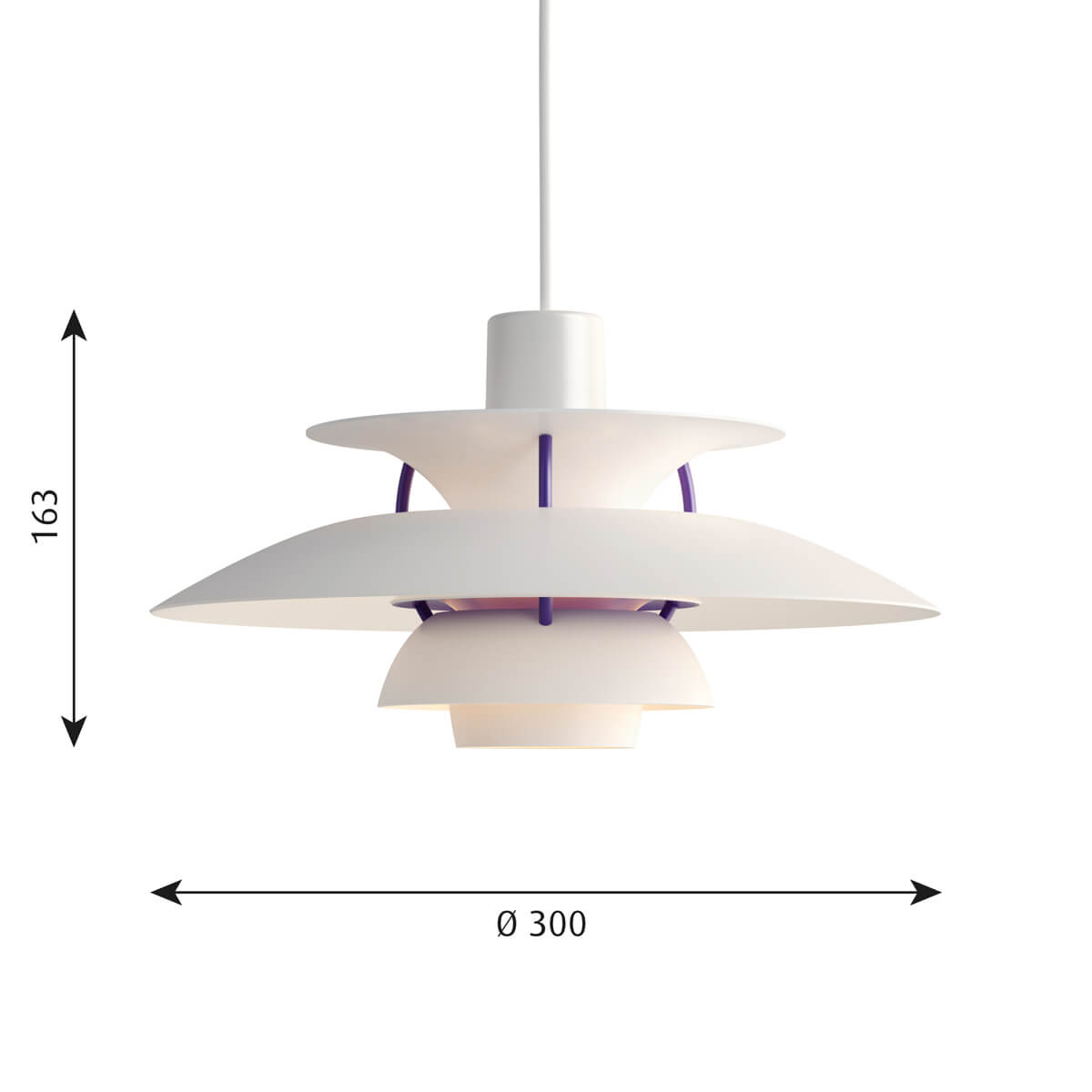 PH 5 Ø300 Classic Pendelleuchte