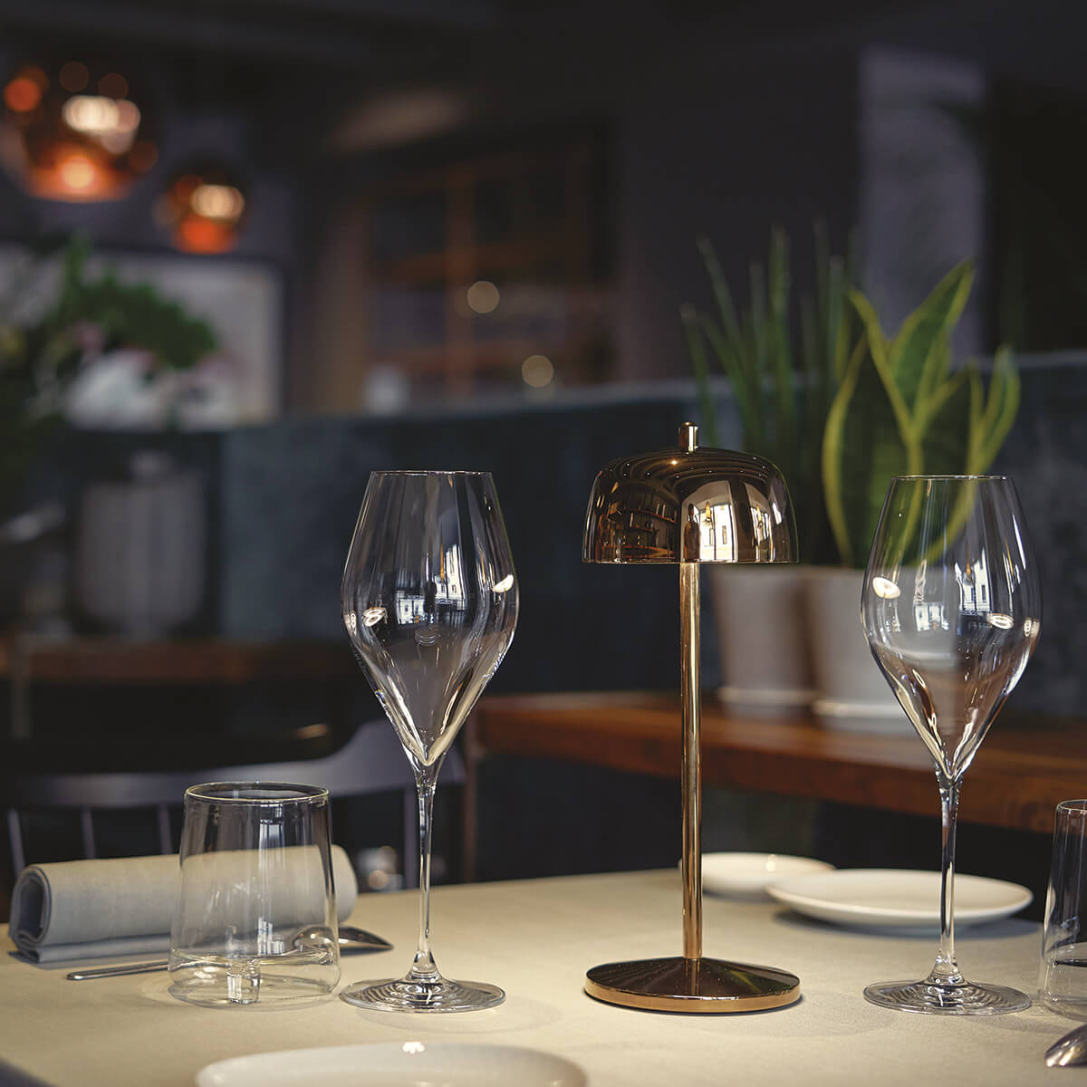 Zafferano AiLati Circe Pro LED Akkuleuchte, Kupfer