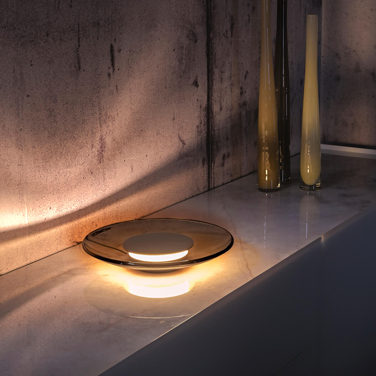 Neuhaus PURE Moon LED Tischleuchte, Bronze