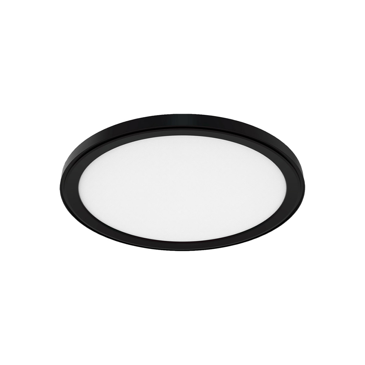 Mobilux Ambienta LED Wand- / Deckenleuchte, Ø: 44 cm, schwarz