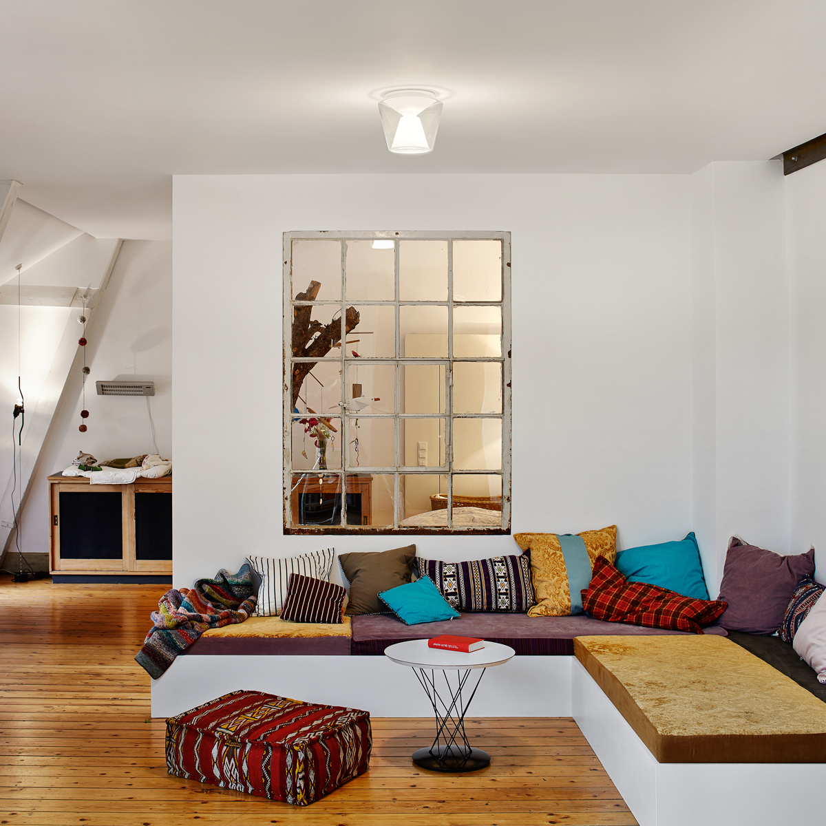 Serien.lighting Annex Small Deckenleuchte, klar / opal