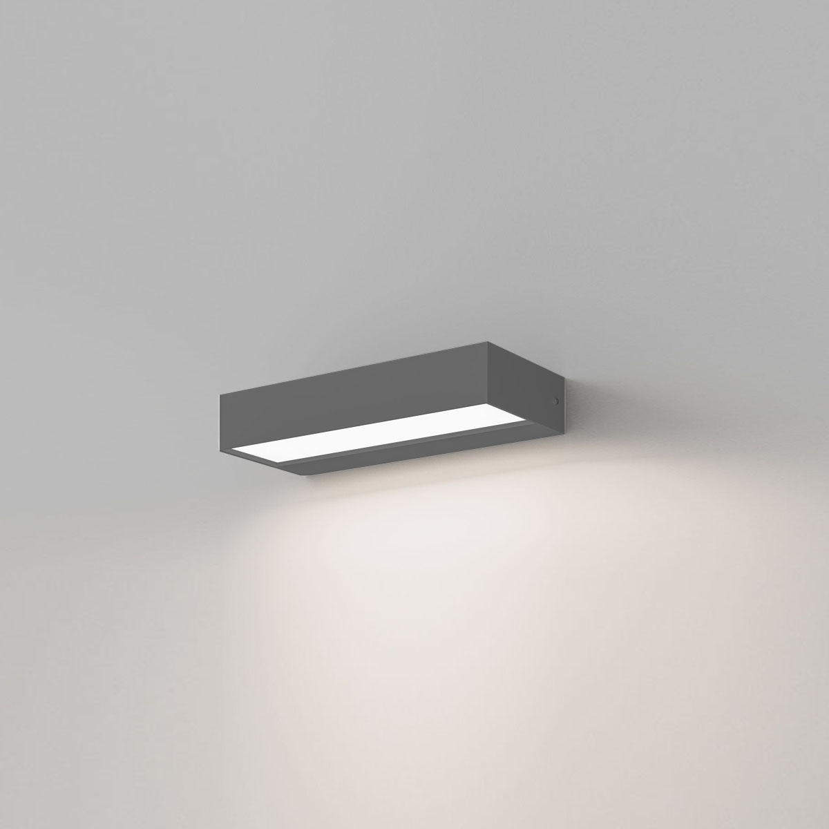 Rotaliana InOut W1 LED Innen- / Außenwandleuchte, anthrazit geprägt
