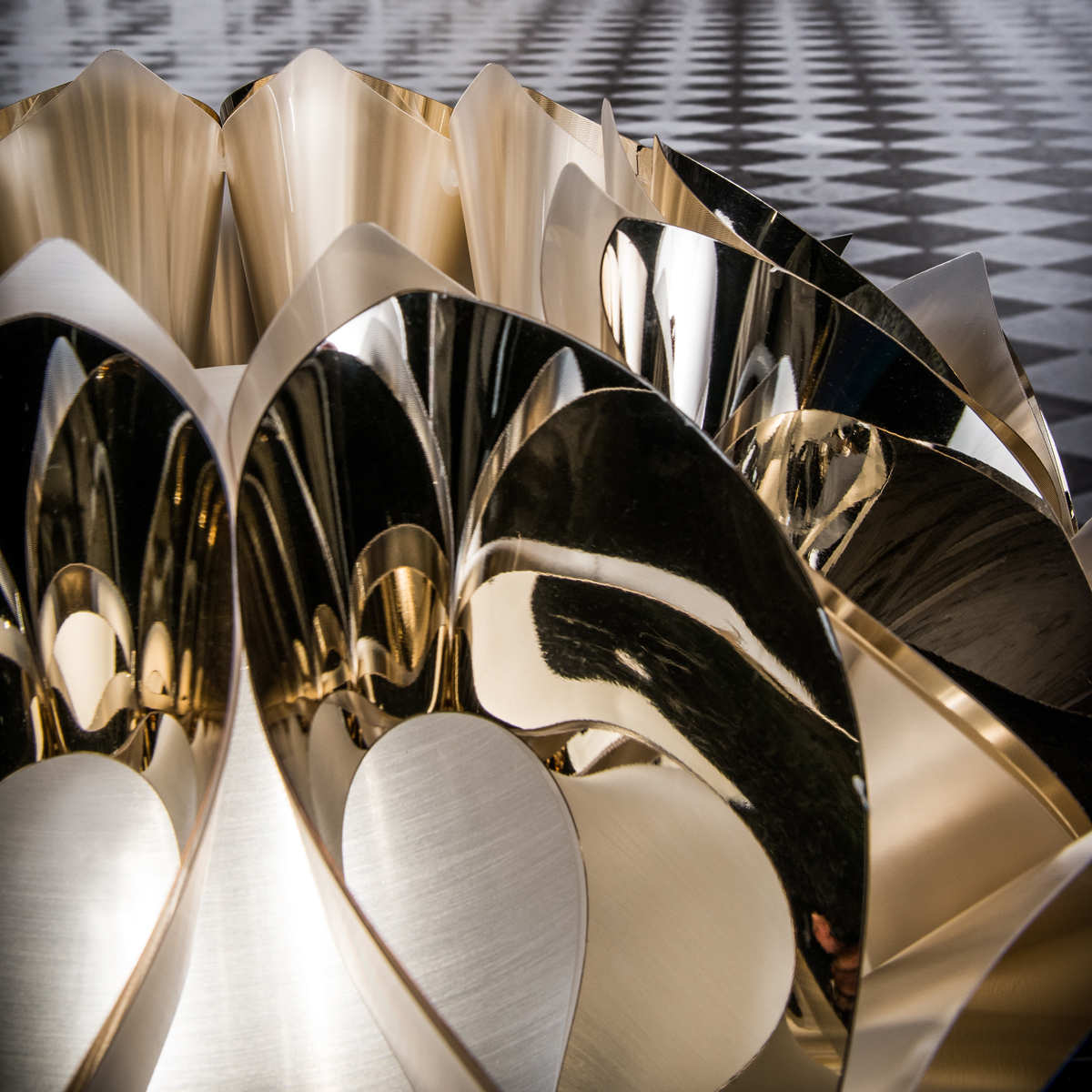 Slamp Flora Floor, gold (Gold)