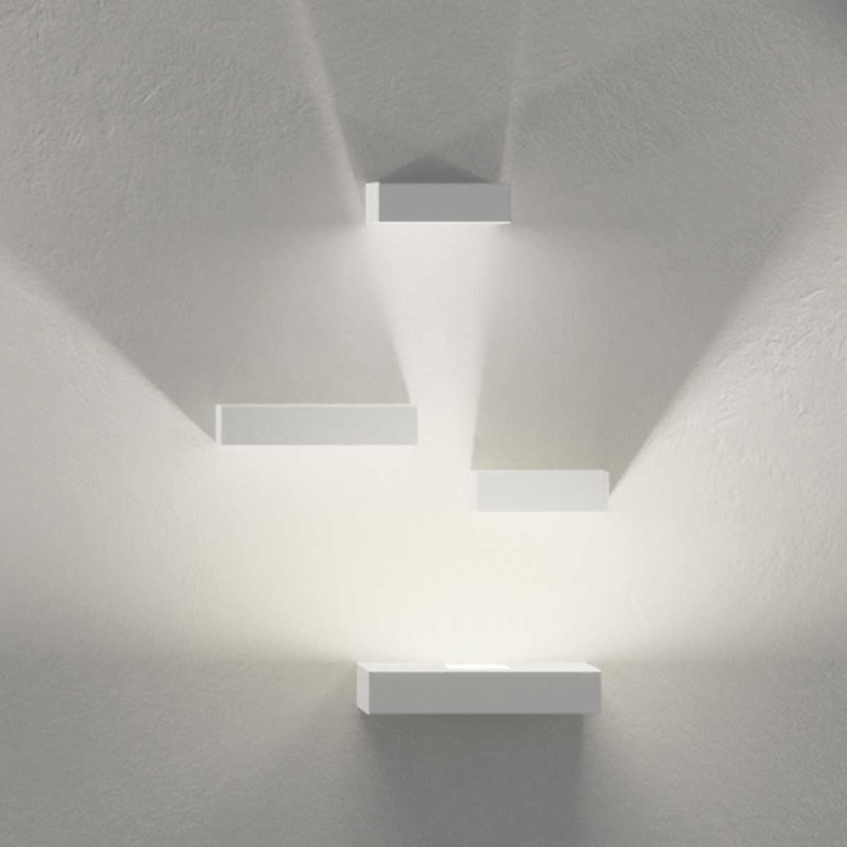 Vibia Set 7752 Wandleuchte, weiß matt