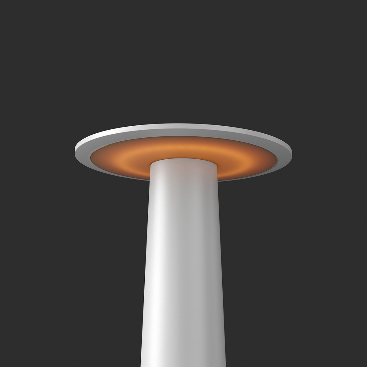 IP44.DE Lix mini LED Akkuleuchte, Dim-to-Amber, pearl white (weiß)