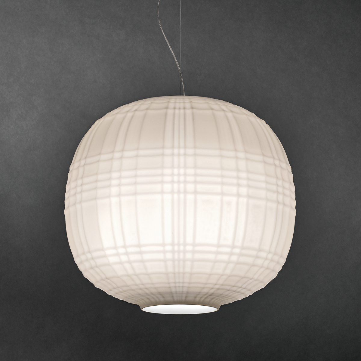 Foscarini Tartan Sospensione, bianco (weiß)