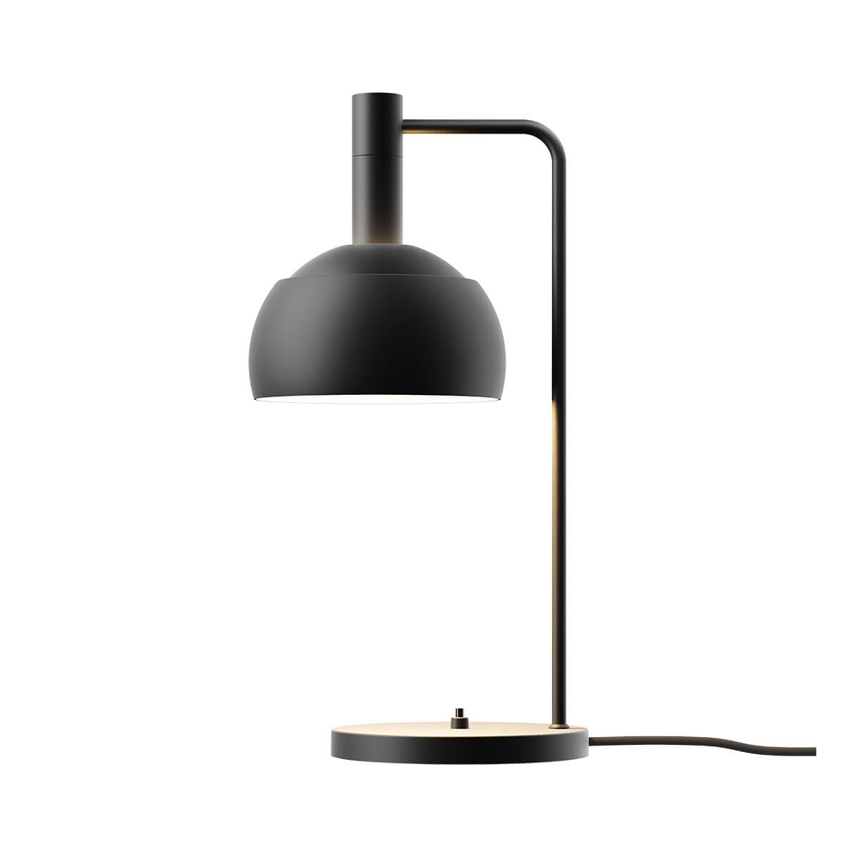 Louis Poulsen FJ Elements Tischleuchte, schwarz matt