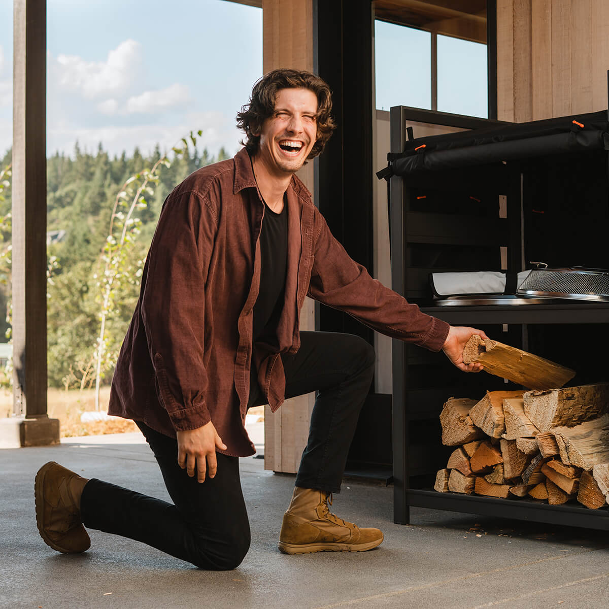 Solo Stove Station Unterstand, schwarz